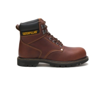 Caterpillar Kängor Rea - Second Shift Steel Toe Arbetsskor Herr Bruna LDI-836195